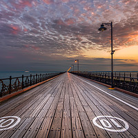 Buy canvas prints of 10-01 At Ryde Pier by Wight Landscapes