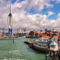 Buy canvas prints of Portsmouth Harbour by Wight Landscapes