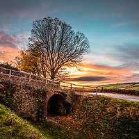 Buy canvas prints of Sunset At Carisbrooke Castle by Wight Landscapes