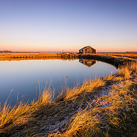 Buy canvas prints of Dawn At Newtown Creek by Wight Landscapes