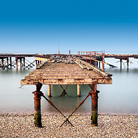 Buy canvas prints of Fort Victoria Pier by Wight Landscapes