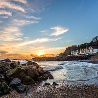 Buy canvas prints of Bonchurch Haven by Wight Landscapes