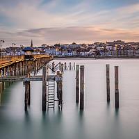 Buy canvas prints of Old Ryde Pier by Wight Landscapes