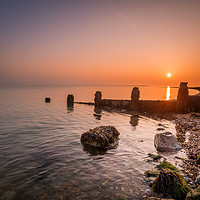 Buy canvas prints of Fishbourne Sunrise by Wight Landscapes