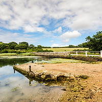 Buy canvas prints of The Causeway Newtown Isle Of Wight by Wight Landscapes