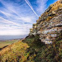 Buy canvas prints of St Catherines Hill by Wight Landscapes