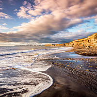 Buy canvas prints of Brook Bay Beach by Wight Landscapes
