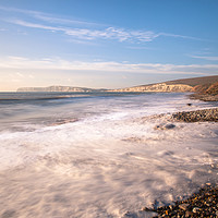 Buy canvas prints of Compton Bay Beach 2 by Wight Landscapes