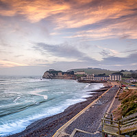Buy canvas prints of Freshwater Bay Beach by Wight Landscapes