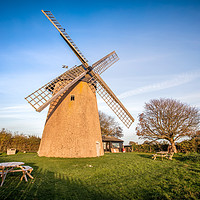 Buy canvas prints of Bembridge Windmill Isle Of Wight by Wight Landscapes