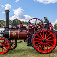 Buy canvas prints of Steam Traction Engine by Wight Landscapes