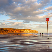 Buy canvas prints of Yaverland Beach Isle Of Wight by Wight Landscapes