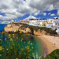 Buy canvas prints of Carvoeiro Algarve Portugal by Wight Landscapes