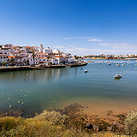 Buy canvas prints of Ferragudo Algarve Portugal by Wight Landscapes