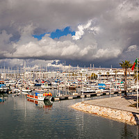 Buy canvas prints of Lagos Marina Algarve Portugal by Wight Landscapes