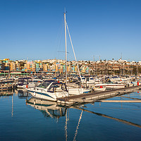 Buy canvas prints of Albufeira Marina Algarve Portugal by Wight Landscapes