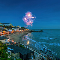 Buy canvas prints of Ventnor at Night by Wight Landscapes