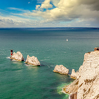 Buy canvas prints of The Needles Isle Of Wight by Wight Landscapes