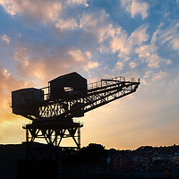 Buy canvas prints of Cowes Hammerhead Crane IOW by Wight Landscapes
