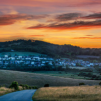 Buy canvas prints of Brading Town Isle Of Wight by Wight Landscapes
