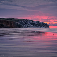 Buy canvas prints of Dawn At Culver Cliff by Wight Landscapes
