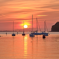Buy canvas prints of Cowes Harbour Sunrise Isle Of Wight by Wight Landscapes