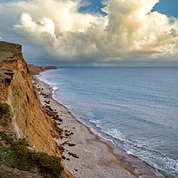 Buy canvas prints of The Cliffs Of Compton Bay Isle Of Wight by Wight Landscapes