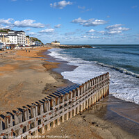 Buy canvas prints of Ventnor Beach Isle Of Wight by Wight Landscapes