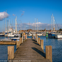 Buy canvas prints of Yarmouth Harbour Isle Of Wight by Wight Landscapes