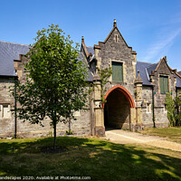 Buy canvas prints of Quarr Abbey Stables Isle Of Wight by Wight Landscapes