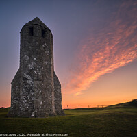 Buy canvas prints of Pepper Pot Sunrise by Wight Landscapes