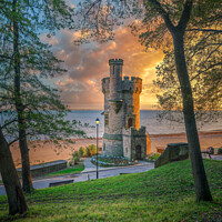 Buy canvas prints of Sunrise At Appley Tower by Wight Landscapes