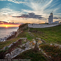 Buy canvas prints of St Catherines Lighthouse Isle Of Wight by Wight Landscapes
