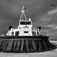 Buy canvas prints of Island Express Hovercraft by Wight Landscapes