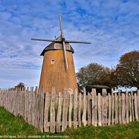 Buy canvas prints of Bembridge Windmill Isle Of Wight by Wight Landscapes