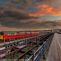 Buy canvas prints of End Of The Line Ryde by Wight Landscapes