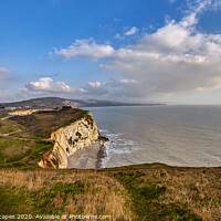 Buy canvas prints of Watcombe Bay Freshwater by Wight Landscapes