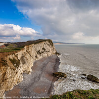 Buy canvas prints of Watcombe Bay Freshwater IOW by Wight Landscapes