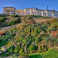 Buy canvas prints of Cascade Gardens Ventnor by Wight Landscapes