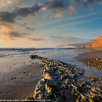 Buy canvas prints of Compton Bay Isle Of Wight by Wight Landscapes