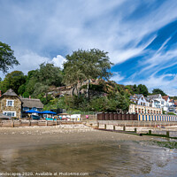 Buy canvas prints of Shanklin Beach Isle Of Wight by Wight Landscapes
