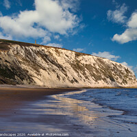 Buy canvas prints of Culver Cliff Isle Of Wight by Wight Landscapes