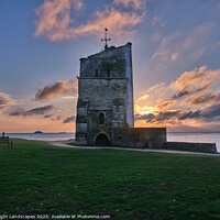 Buy canvas prints of Old St. Helens Church Sunrise by Wight Landscapes
