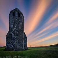 Buy canvas prints of The Pepperpot Sunrise LE by Wight Landscapes