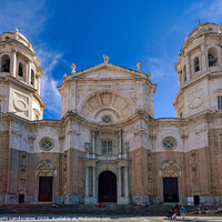 Buy canvas prints of Cádiz Cathedral by Wight Landscapes