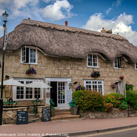 Buy canvas prints of The Village Inn Shanklin Old Village by Wight Landscapes