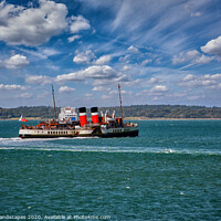 Buy canvas prints of PS Waverley Round The Island Cruise by Wight Landscapes
