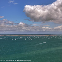 Buy canvas prints of Round The Island Fleet by Wight Landscapes