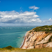 Buy canvas prints of Round The Island Race At Alum Bay by Wight Landscapes