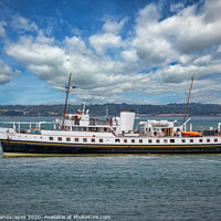 Buy canvas prints of MV Balmoral In The Solent by Wight Landscapes